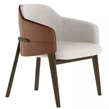 Venda quente Americana sólido de madeira cadeira de jantar creative modelo de sala de jantar cadeira livro cadeira hotel escritório de vendas, recepção e café