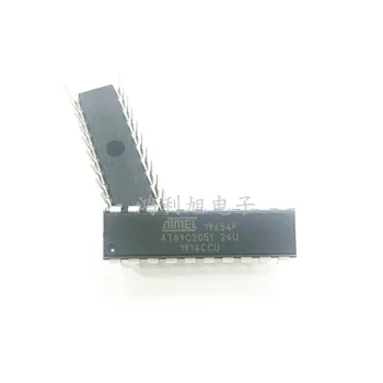10PCS/Lot AT89C2051-24PU MICROCONTROLADORES de 8 bits 8051 CISC 2KB Flash 5V de 20 Pinos PDIP W Tubo