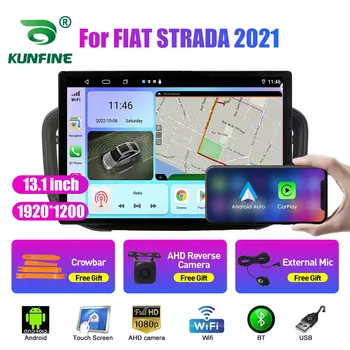 13.1 polegadas Rádio do Carro da FIAT STRADA 2021 Carro DVD GPS de Navegação Estéreo Carplay 2 Din Central Multimídia Android Auto